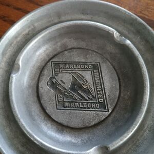 Marlboro Embossed Metal Ashtray